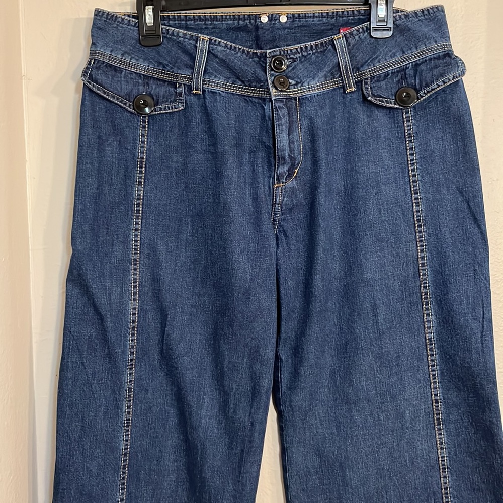 #134LEVI’S JEANS 12 Miss M wide leg - Picture 8 of 16